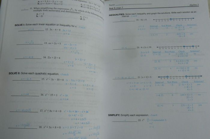 Abeka algebra 2 quiz 25