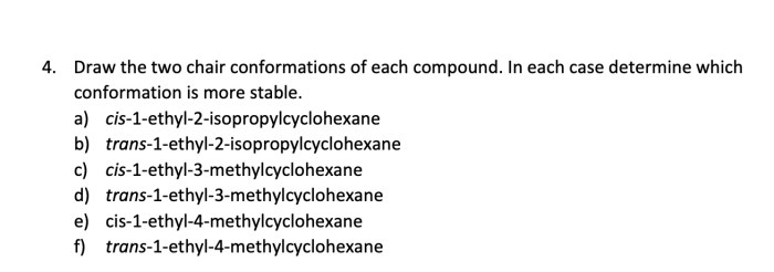 Cis 1 ethyl 4 methylcyclohexane