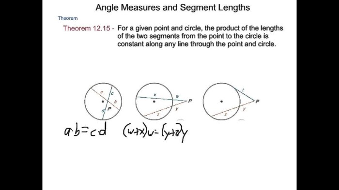 Practice 12 4 angle measures and segment lengths answer key